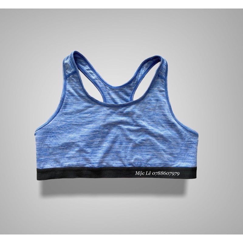 (60-85kg) Áo Bra tập gym yoga bigsize vnxk thun poly dày co dãn tốt sport bra