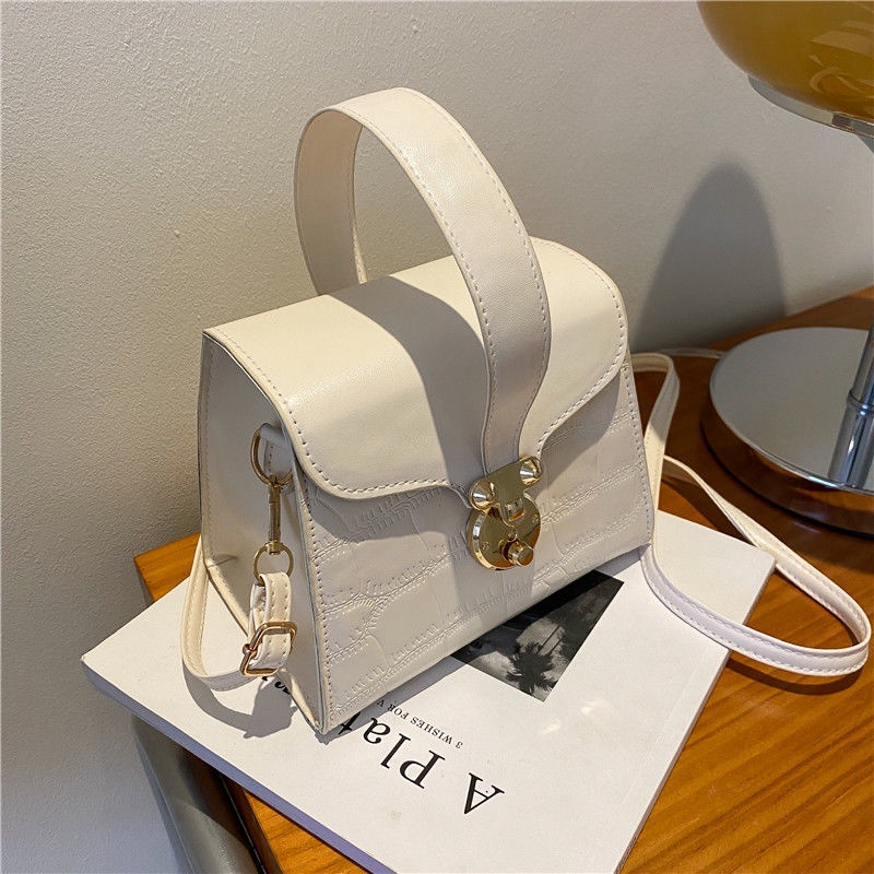 Túi Đeo Vai Hình Vuông Cỡ Nhỏ Phong Cách Phương Tây Retro Thời Trang Mới Cho Nữ