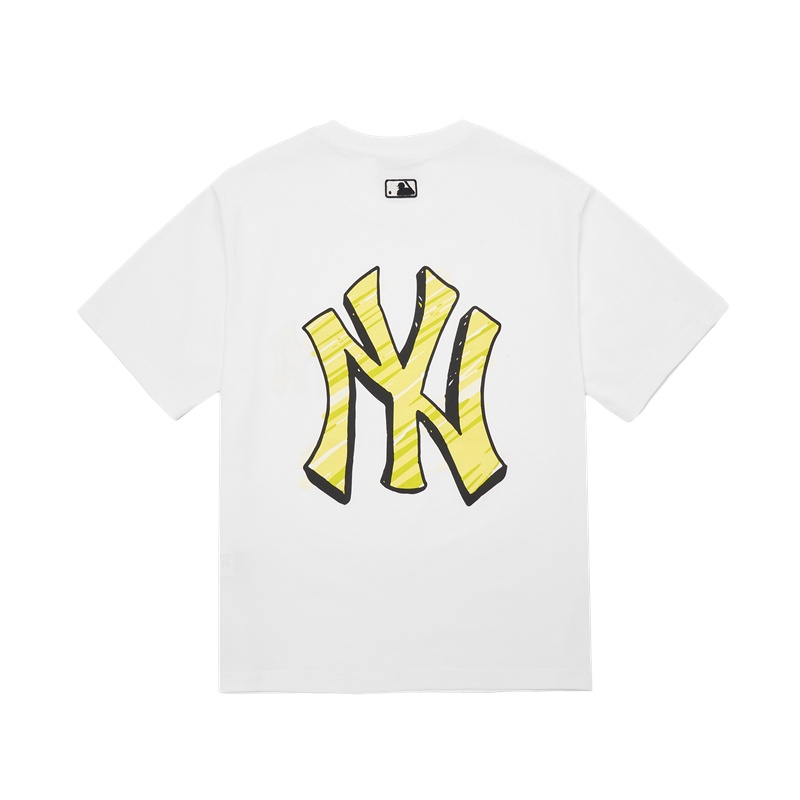 Áo Thun Thể Thao MLB 3ATS03023 Tay Ngắn Cổ Tròn Vải Cotton Thời Trang Cho Nam Và Nữ