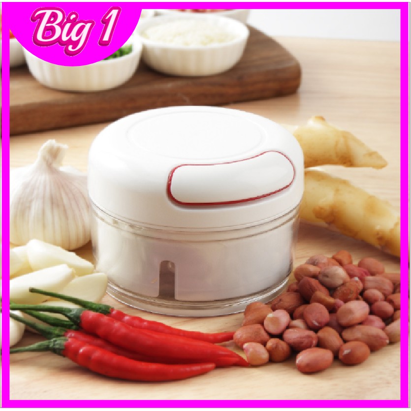 Dụng cụ xay tỏi cầm tay, Dụng cụ xay thực phẩm mini nhỏ gọn dễ sử dụng