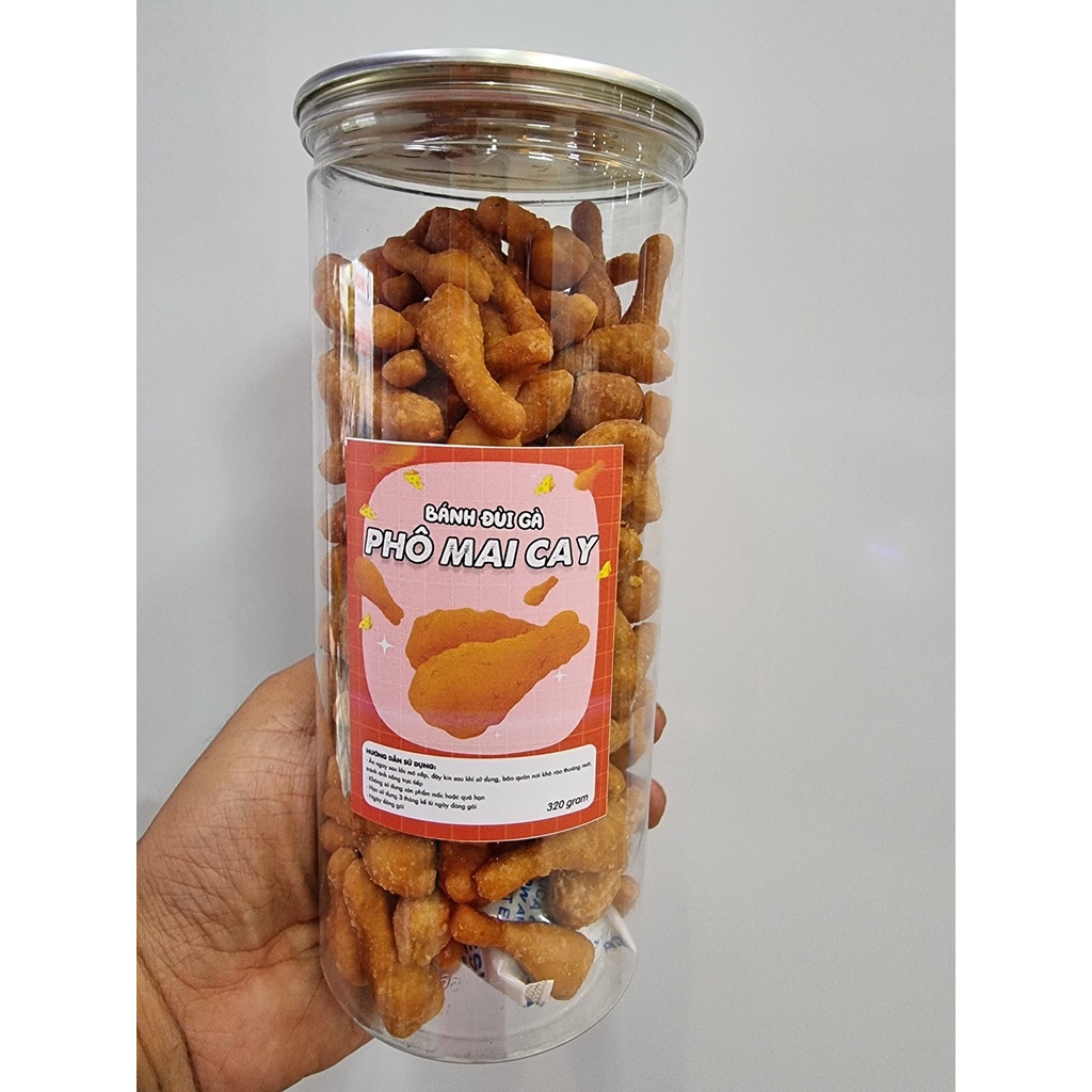 BÁNH ĐÙI GÀ PHÔ MAI CAY SIÊU GIÒN SIÊU NGON