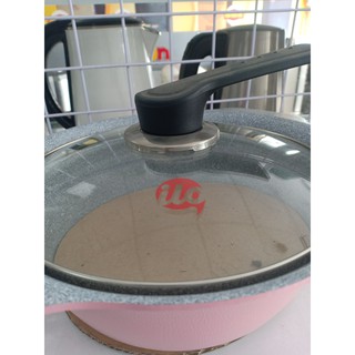 Nồi Ceramic Vân Đá Đáy Từ ILO-Hàn Quốc 21cm