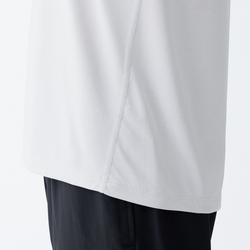 Muji Áo Thun Khô Nhanh Chống Uv Ngắn Tay