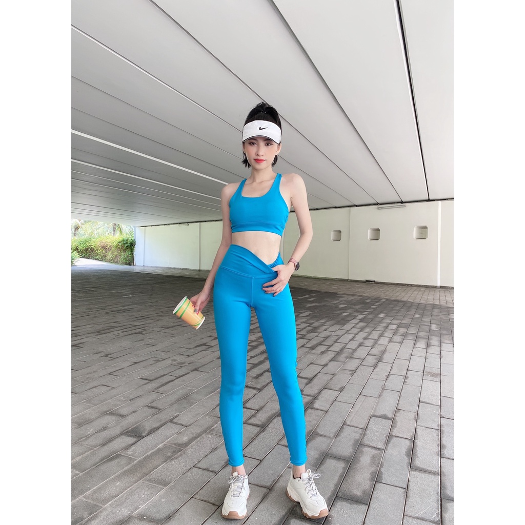 Đồ tập Yoga, tập Gym, tập thể thao, hãng LeeQueen đan dây chân