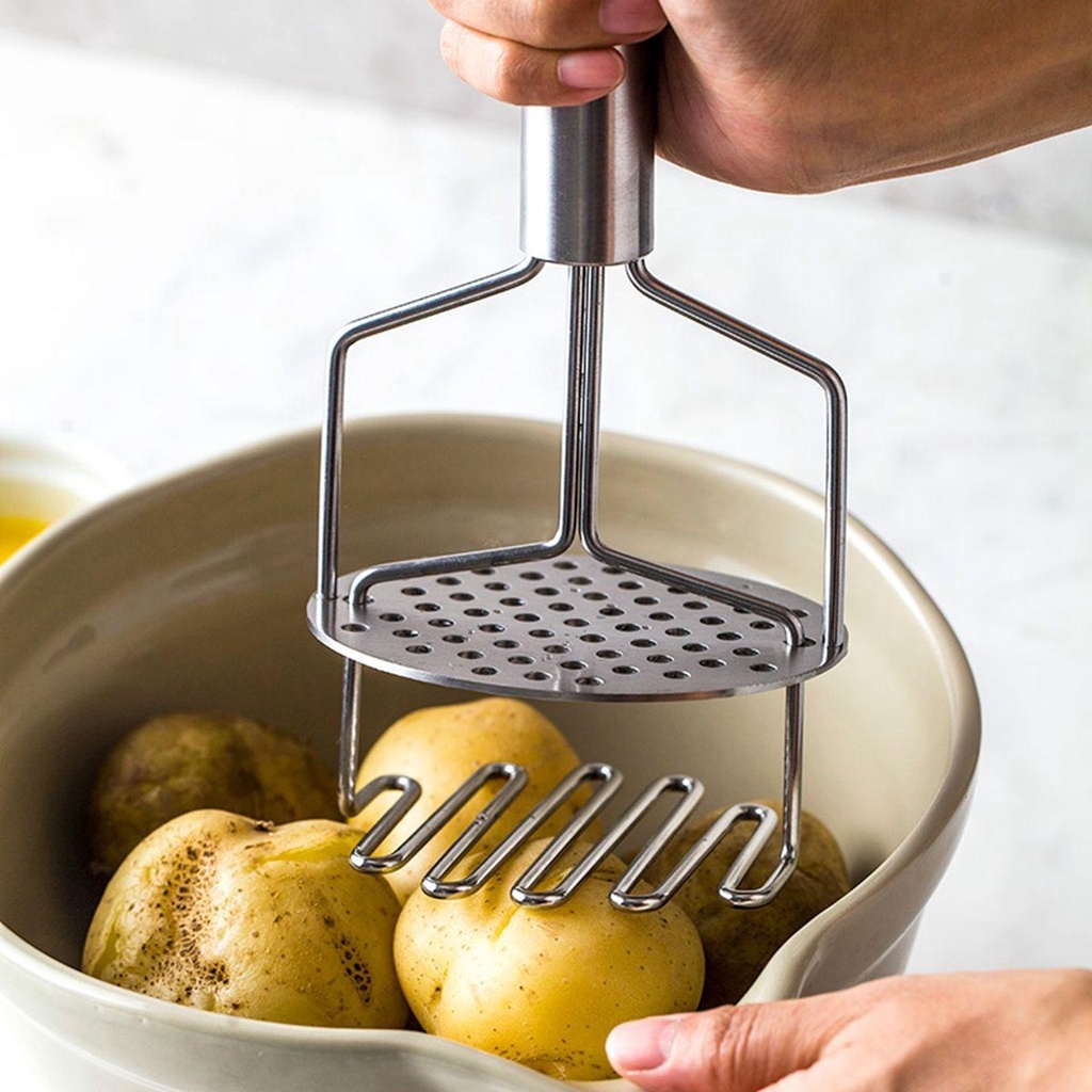 Dụng Cụ Nghiền Khoai Tây Bằng Thép Không Gỉ Chuyên Nghiệp