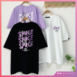 Áo thun space form rộng tay lỡ - style unisex -