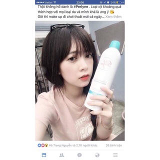 Xịt khoáng Perlyne 400ml hàng chuẩn