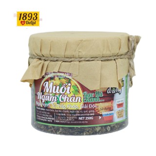 Muối ngâm chân Đà Lạt 1893 thảo dược, bạc hà chanh, thơm mát, thư giãn 250g