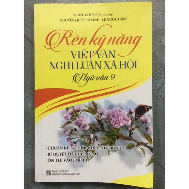 Sách - Rèn kỹ năng Viết văn Nghị luận xã hội Ngữ văn 9