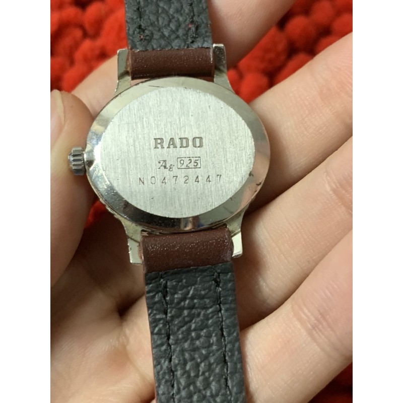 Đồng hồ nữ Rado CƠ CÓT BẠC ĐÚC hàng si