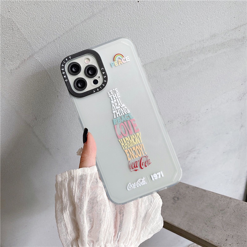 Ốp điện thoại TPU mềm chống sốc thích hợp cho iPhone 13 11 12 pro max 6 6s plus 7plus 8plus X XR XS Max SE 2020