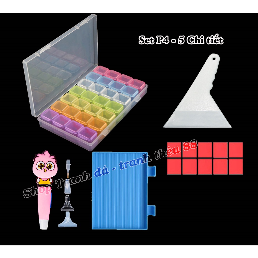 Bộ dụng cụ đính đá - Gạt thước chỉnh sửa hàng đá (thước sửa tranh)