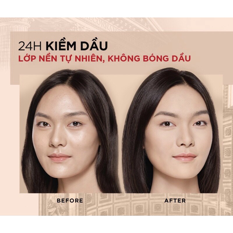 Sample L'oreal Kem nền 24h Kiềm Dầu Lâu Trôi L'Oreal Paris Infallible 24h Matte Cover 5ml