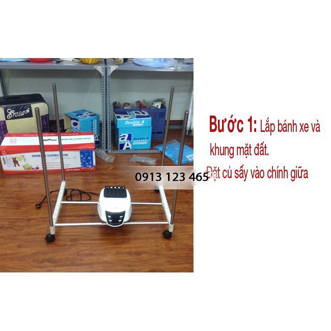 [Hàng Loại 1] Tủ Sấy Quần Áo Cao Cấp Có Điều Khiển Từ Xa _ Bảo Hành 24 tháng