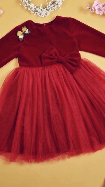 Váy xoè nhung Next công chúa