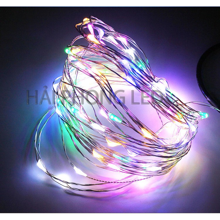 100 Led Đom Đóm Dây Đèn Led Đom Đóm 10m Trang Trí Noel Dây Đèn FairyLight Trang Trí Lễ Tết Trang Trí Cây Đào Cây Quất