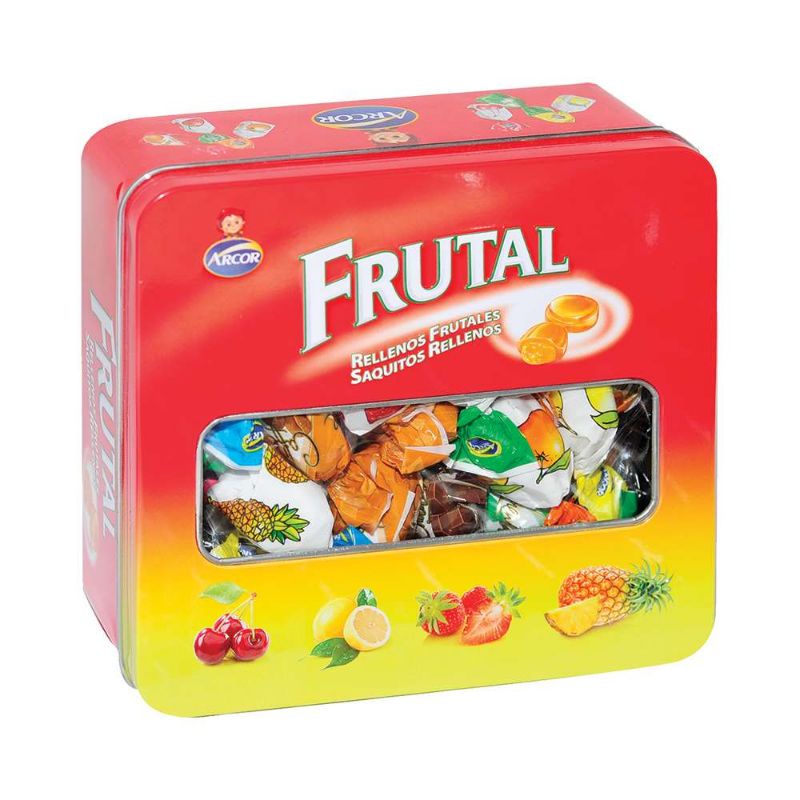 [Date 13/09/2023] Kẹo Hoa Quả Frutal Hộp Thiếc 200g