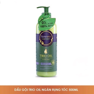 Dầu Gội Botaneco Garden Trio Oil Shampoo Hair Fall Control Ngăn Rụng Tóc 500ml