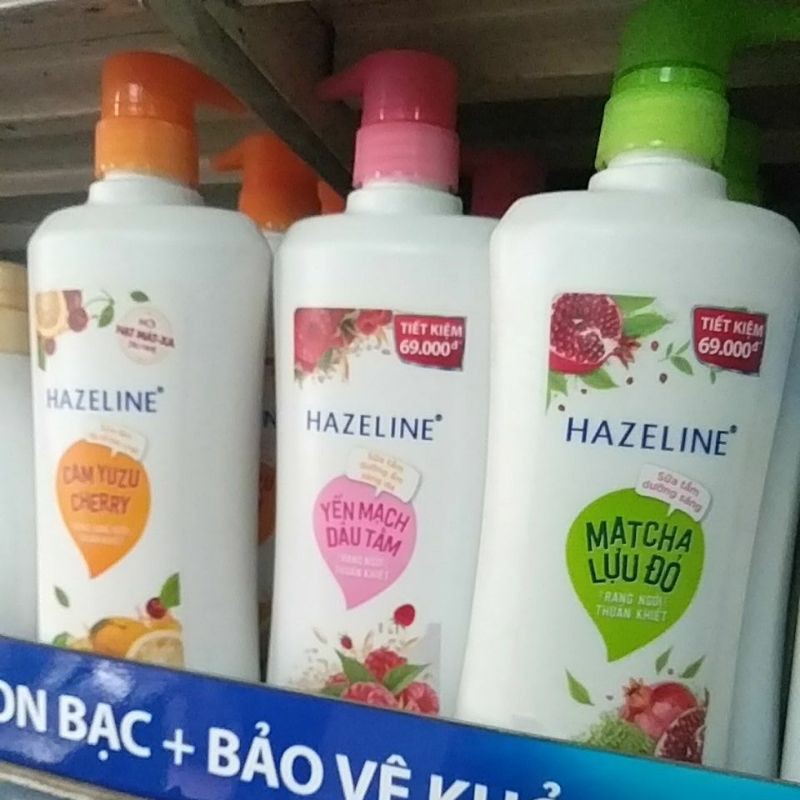 Sữa tắm hazeline 995ml