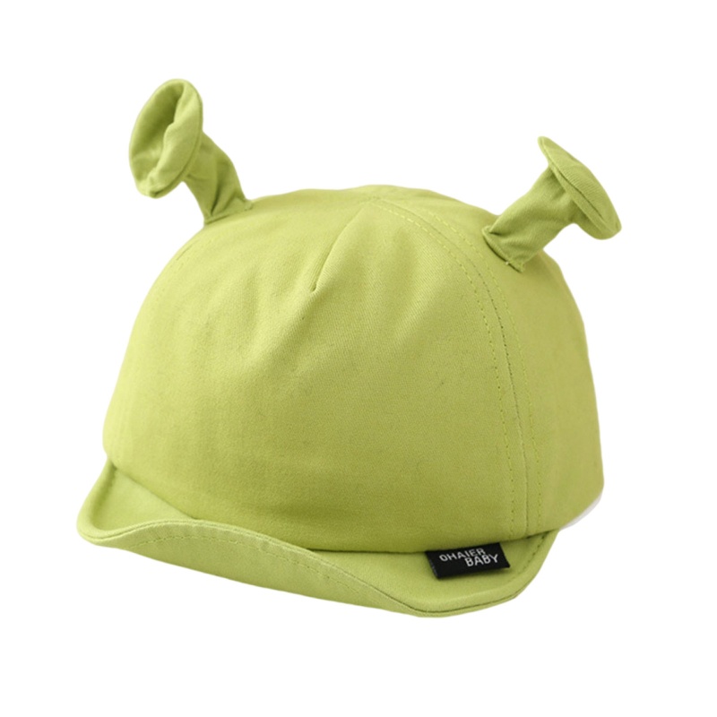 Nón Tai Bèo Rộng Vành Cotton Màu Trơn Chống Tia UV Mềm Mại In Họa Tiết Quái Vật Thời Trang Mùa Hè Cho Nam Và Nữ