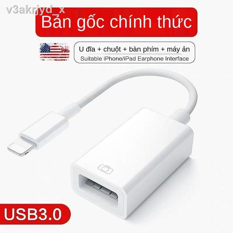 [bán chạy]Cáp chuyển đổi Apple OTG ba trong một Bộ điện thoại di động iPhone bàn phím và chuột USB bên ngoài Đầu đọc thẻ