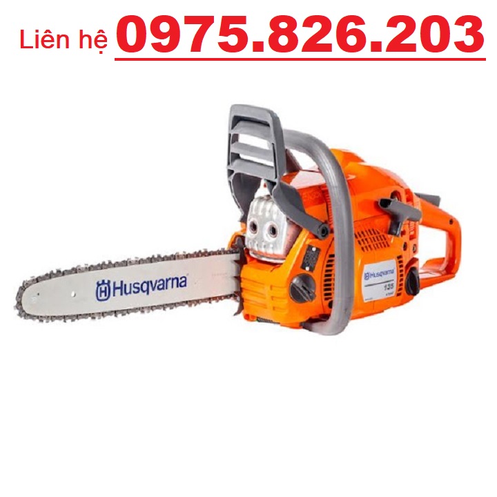 Máy Cưa Xích 2 Thì Husqvarna 135, Hàng Chính Hãng