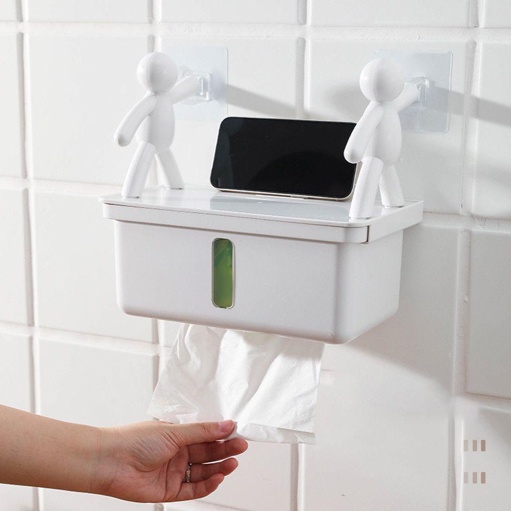 Giá Đỡ Cuộn Giấy Vệ Sinh Gắn Tường Không Cần Đục Lỗ Chống Nước