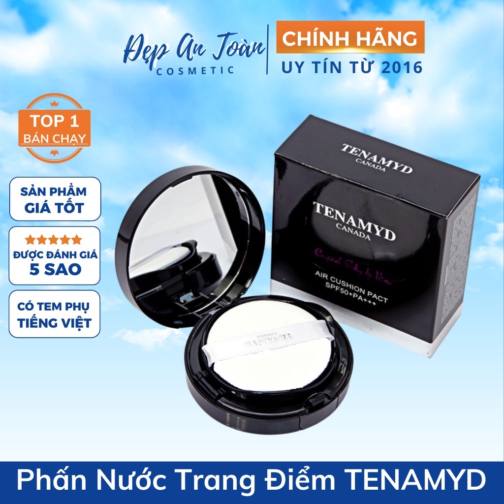 Phấn Nước Trang Điểm Tenamyd Air Cushion Pact SPF50+/ PA+++ 12g