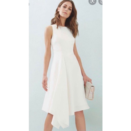 Đầm tà lệch Ted Baker Damita Handkerchief Hem Dress