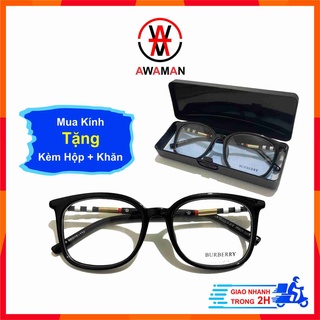 Kính mắt thời trang cao cấp nam nữ BBR mắt vuông