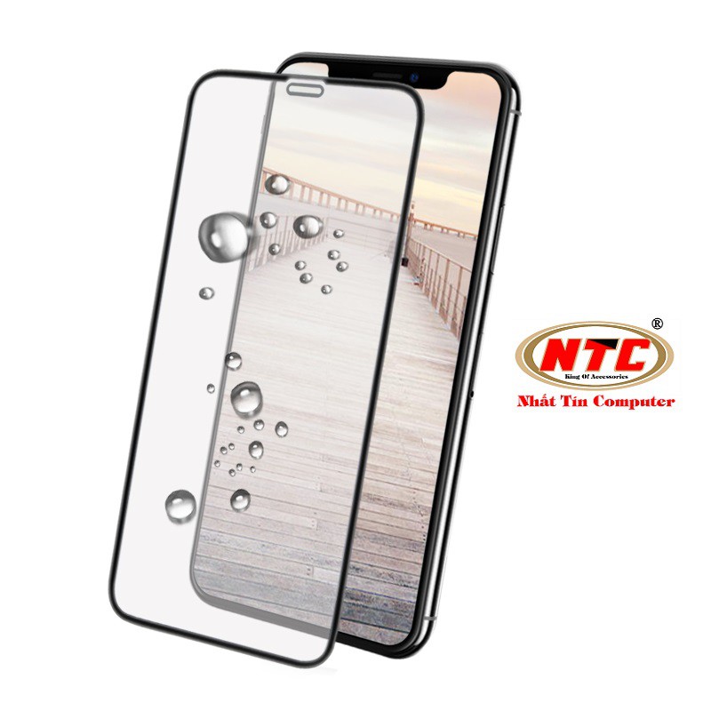 Kính cường lực Full màn hình Sư Tử 9D cho các dòng iPhone từ 6 đến 14 Pro Max (Full hộp)