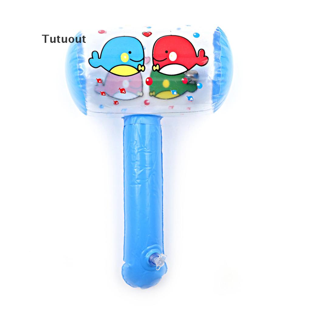 Búa Đồ Chơi Bơm Hơi Hình Hoạt Hình Có Chuông Cho Bé