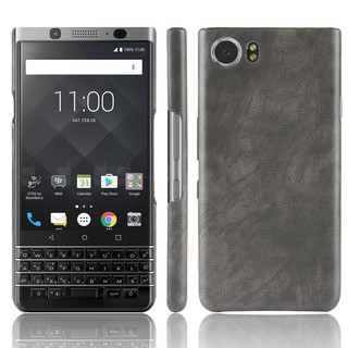 Ốp lưng da cứng Vintage bảo vệ điện thoại Blackberry Keyone
