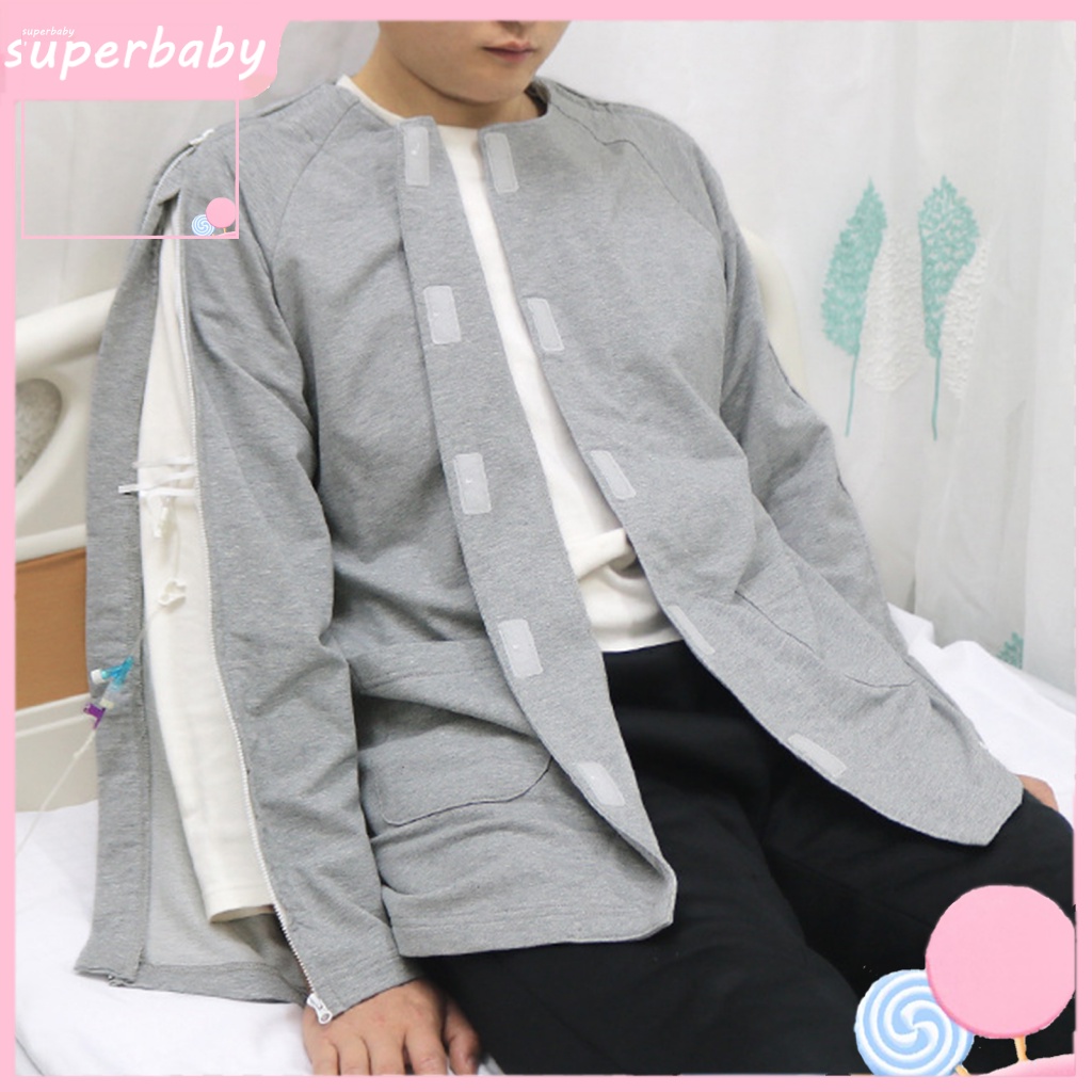 Superbaby Bộ Đồ Ngủ Kiểu Cổ Điển Chống Sờn Dành Cho Người Lớn Tuổi