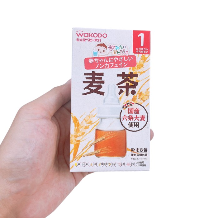 Trà wakodo Nhật Bản cho bé từ 5 tháng tuổi thanh nhiệt bổ dung dưỡng chất luvamo GV09