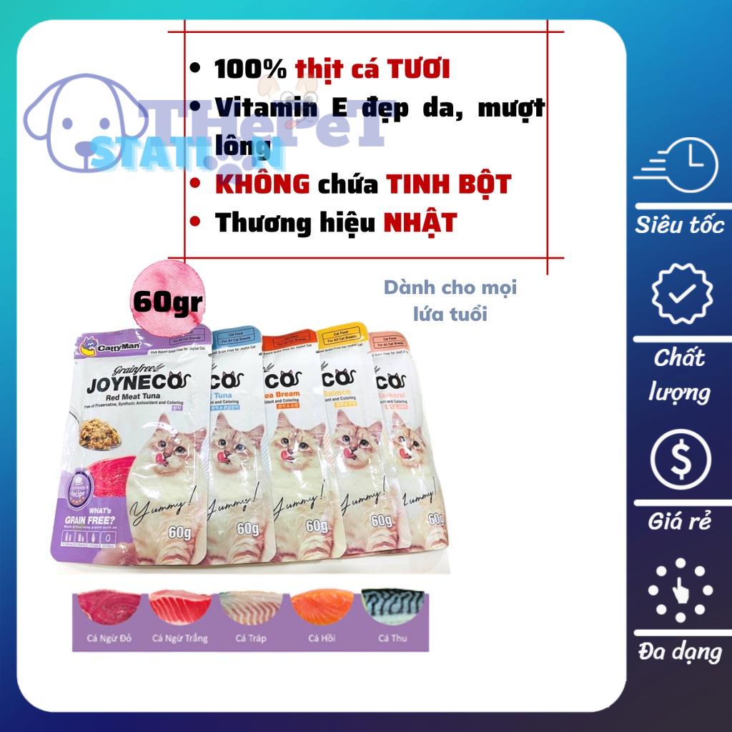 Pate Cho Mèo JOYNECO CATTY MAN Gói 60g