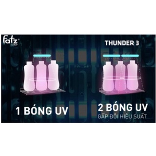 Máy tiệt trùng sấy khô UV Thunder 3 Fatzbaby FB4713TN