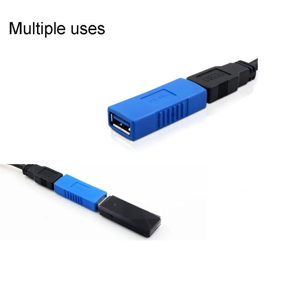 Đầu Chuyển Đổi USB 3.0 Màu Xanh Đen Cho Máy Tính