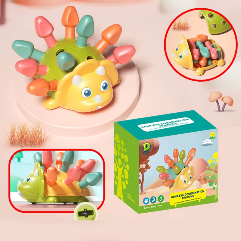 Bộ Đồ Chơi Ghép Hình Nhím 7.09x3.94x7.28 &quot;Kích Thích Trí Thông Minh Cho Bé 6-8 Tuổi