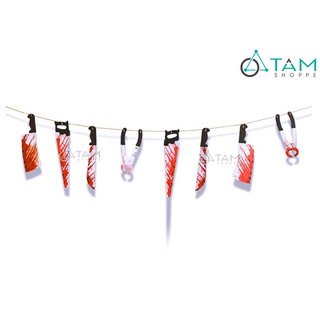 Dây treo dao máu trang trí Halloween dài 2m số 06