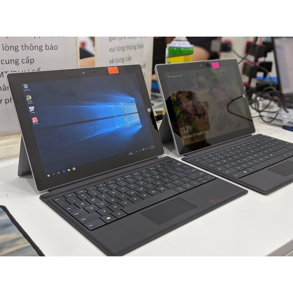 Máy tính bảng Microsoft Surface 3 - Chip Intel | Ram 4G | Phiên bản lắp SIM || Tại Playmobile