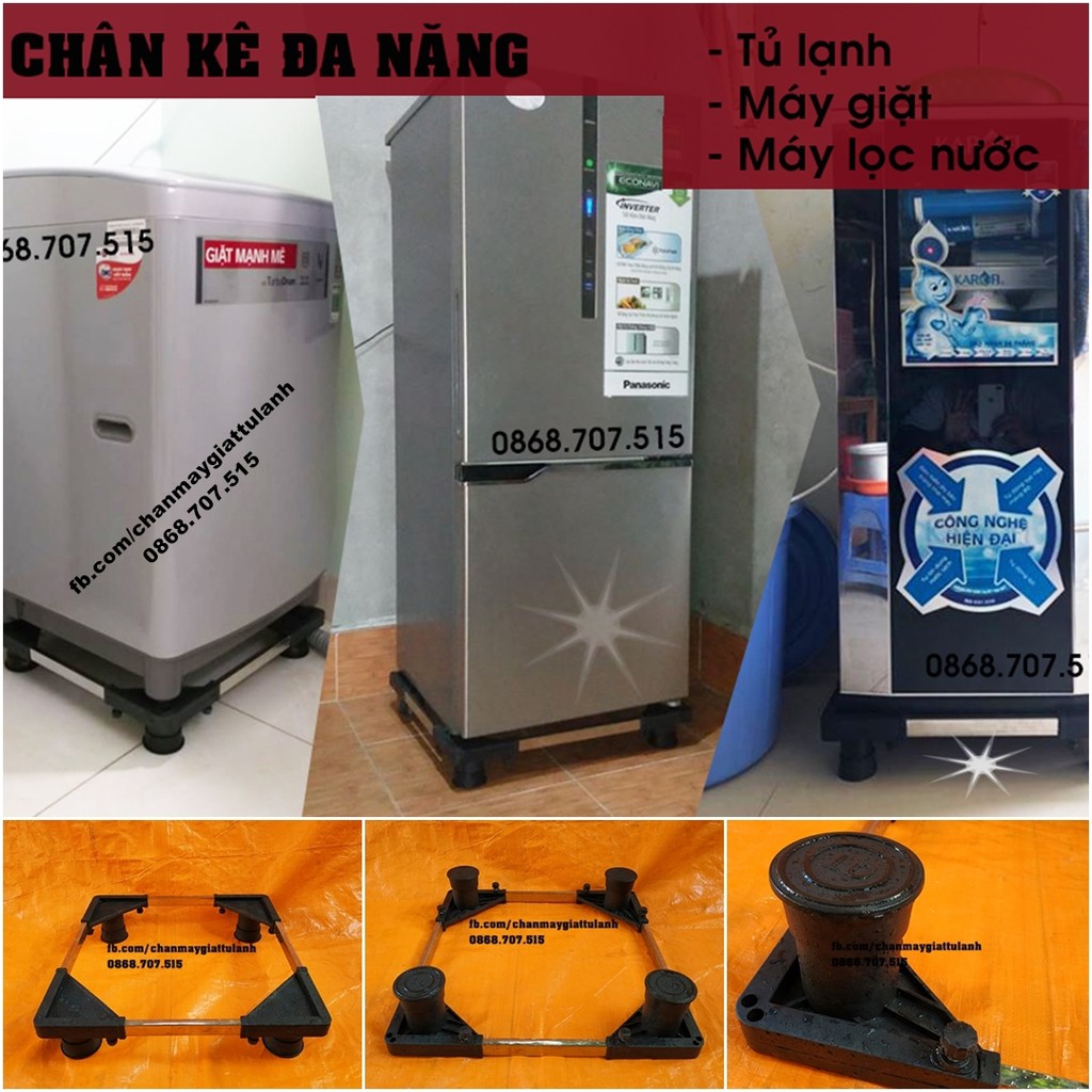 [Freeship] Giá Kê Tủ Lạnh- Máy Giặt Đa Năng TLMG