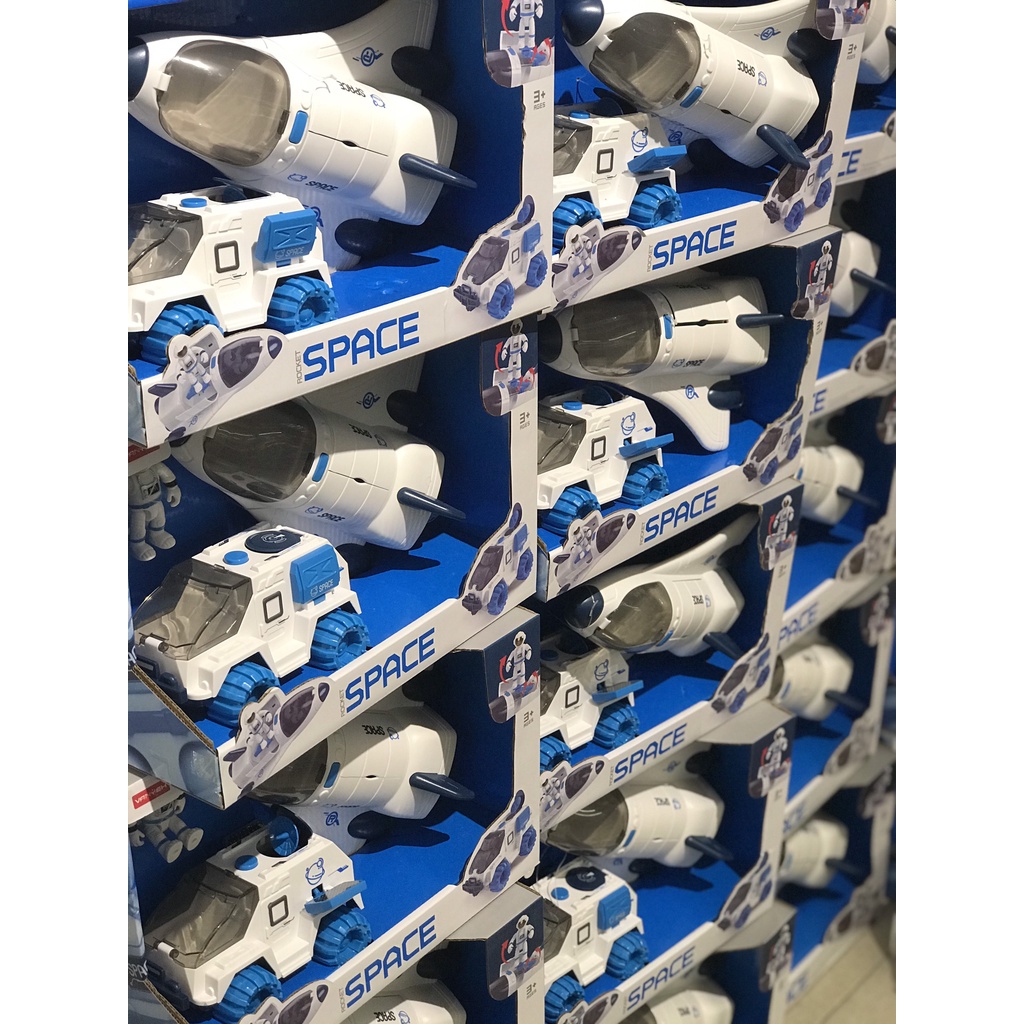 Đồ chơi tàu vũ trụ / oto / Đồ chơi bé trai có âm thanh và đèn sáng chất liệu nhựa Cao Cấp