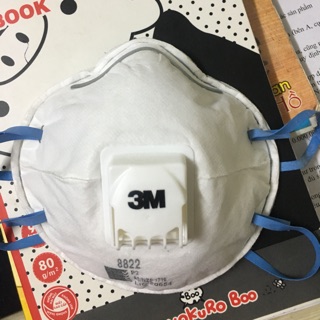 Khẩu trang 3M (mẫu: 8822 có van thở)