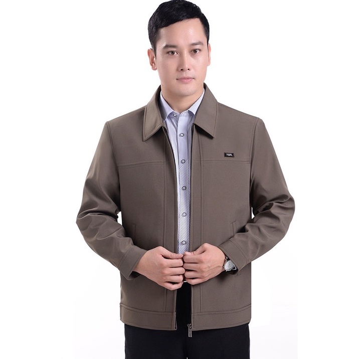 Áo Khoác nam trung niên chống nhăn,chống thấm nước NR207
