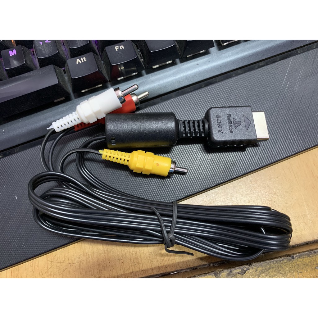 Dây Cáp Chuyển Đổi Ps2 / Ps3 Av 3 màu dài 1.8m