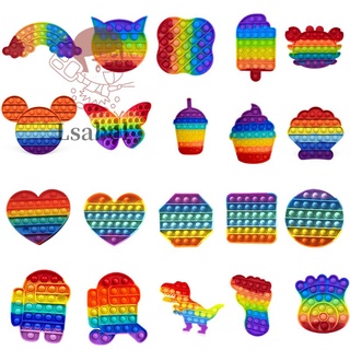 Đồ chơi nhấn bong bóng giúp giảm căng thẳng thư giãn 2021 cho người lớn và trẻ em