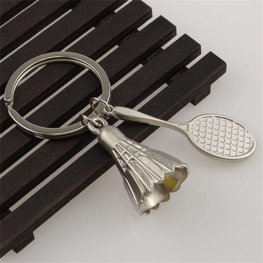 Móc Khóa Hình Vợt Cầu Lông / Tennis Độc Đáo