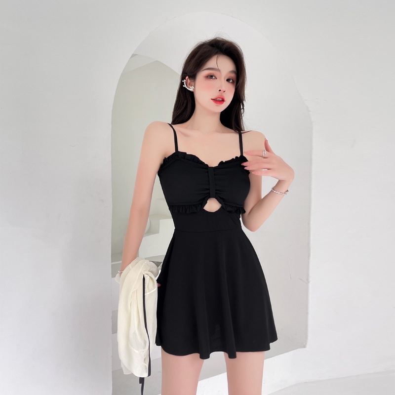 Đồ Bơi Một Mảnh Tay Dài Phong Cách Thời Trang Hàn Quốc Mới Trẻ Trung Quyến Rũ