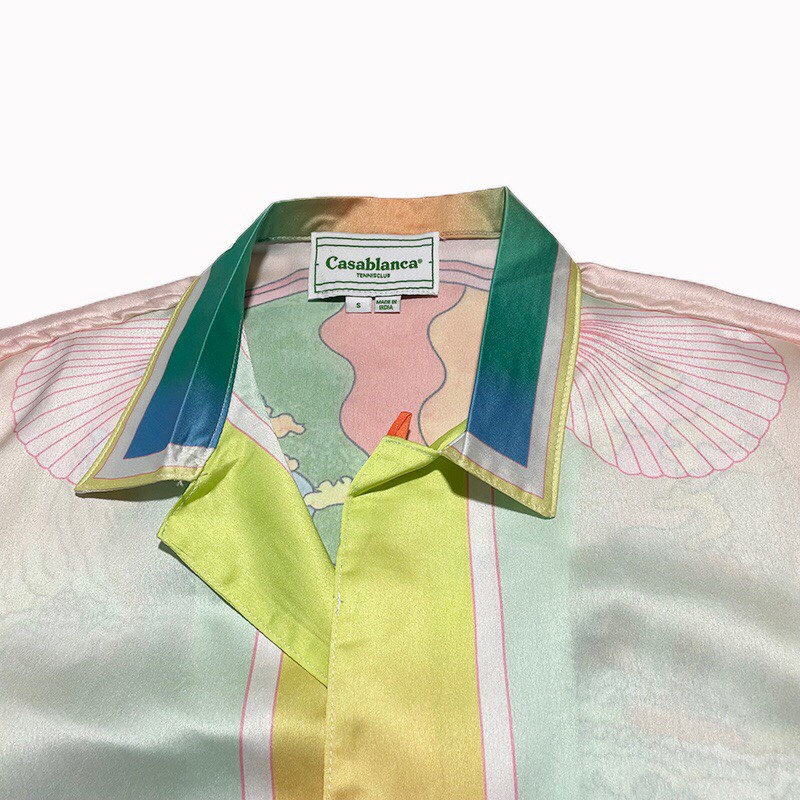 Áo sơ mi Casablanca lucid dreams print shirt ss21